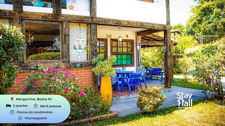 Refúgio-3 Qts Búzios–Cond. Village Flamboyant-096M