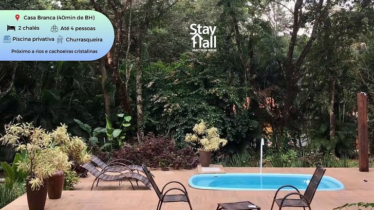 Chácara em Casa Branca com Piscina Aquecida 124D