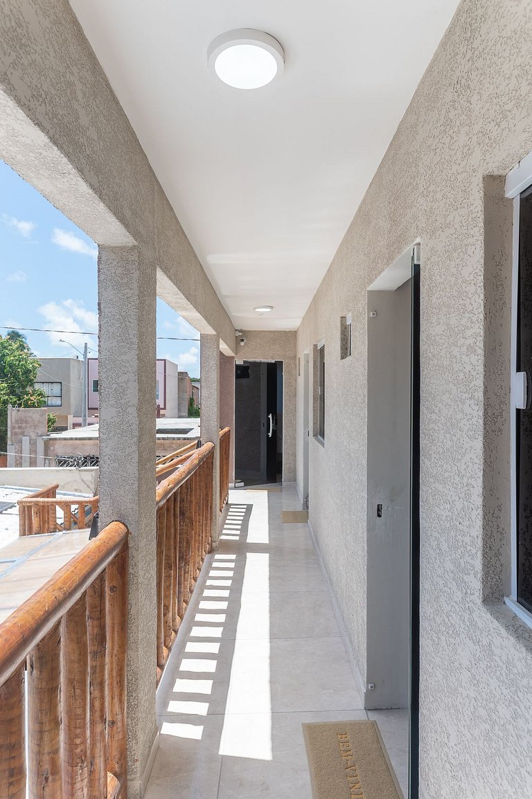 Flat Peroba | Perto da praia, até 4 pessoas SH135
