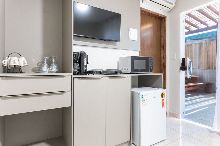 Flat Peroba a 300m da Praia | Até 4 hósp. 135M-SH