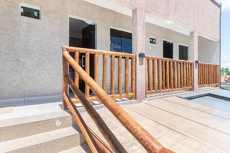 Flat Peroba/AL | Aconchegante bem localizado SH135