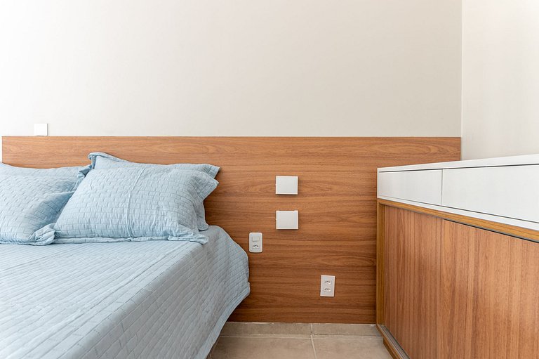 Flat 1Qt na Praia dos Carneiros-SH139