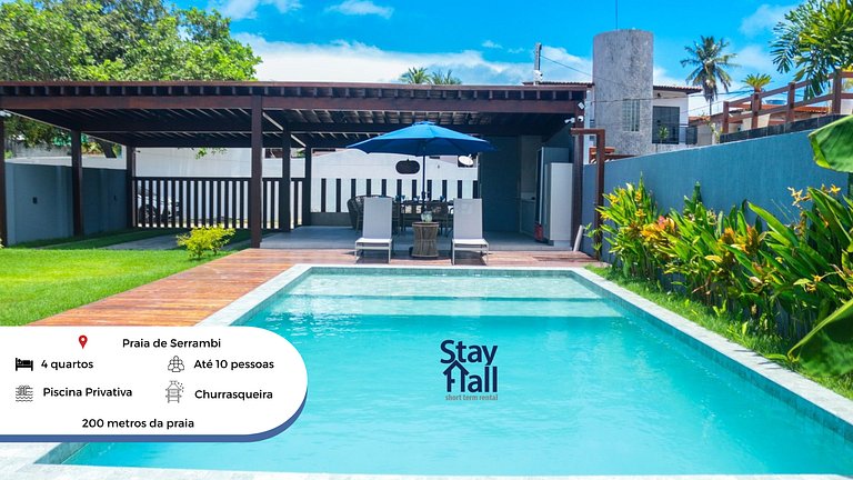 House with private pool-4qrts Serrambi-086