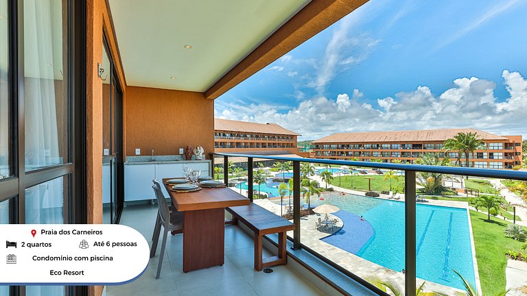 Piso 2 dormitorios-Eco Resort - bloque de caballos marinos