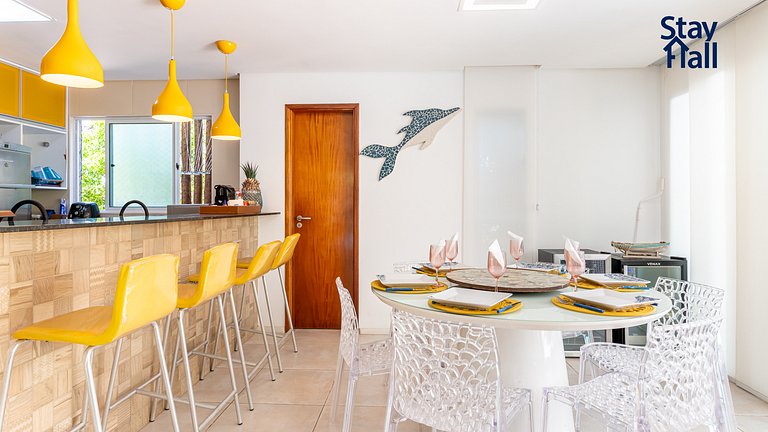 🏖️ Bangalô Exclusivo no Camboa Residence | Muro Alto – 5 Qu