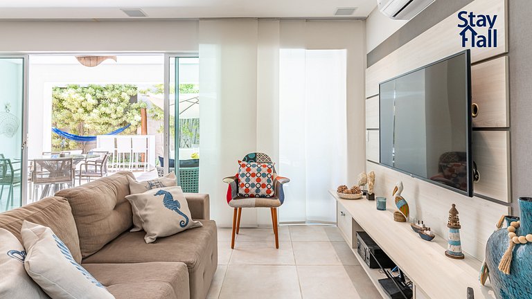 🏖️ Bangalô Exclusivo no Camboa Residence | Muro Alto – 5 Qu