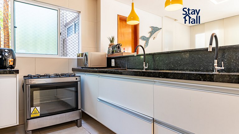 Bangalô 5 Qts-Cozinheira-pisci e churras priv 138D