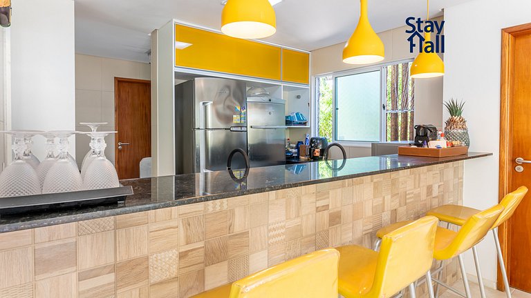 🏖️ Bangalô Exclusivo no Camboa Residence | Muro Alto – 5 Qu