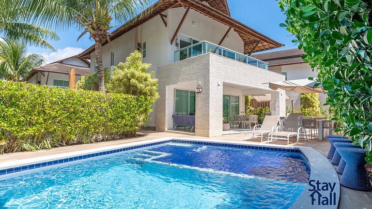 Bangalô 5 Qts-Cozinheira-pisci e churras priv 138D