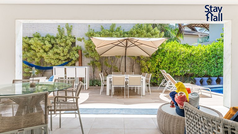 Bangalô 5 Qts - piscina e churrasq priv - 138D