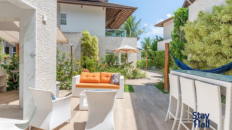 🏖️ Bangalô Exclusivo no Camboa Residence | Muro Alto – 5 Qu