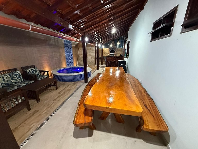 Casa en Carneiros 4QTS - Jacuzzi+Barbacoa 039