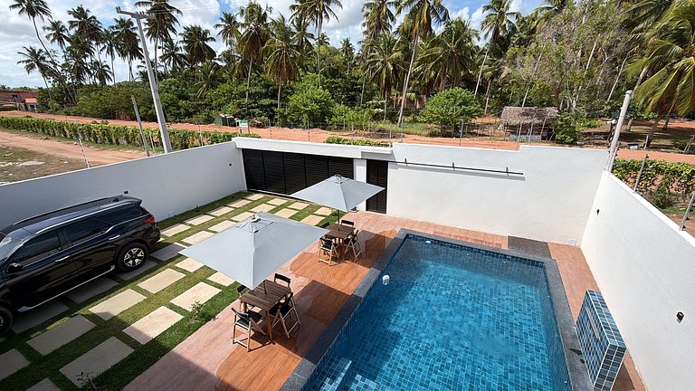 Casa-6 Qrts-Piscina em Porto de Pedras-SH144