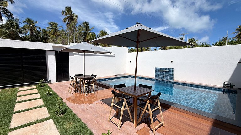 Casa-6 Qrts-Piscina em Porto de Pedras-SH144