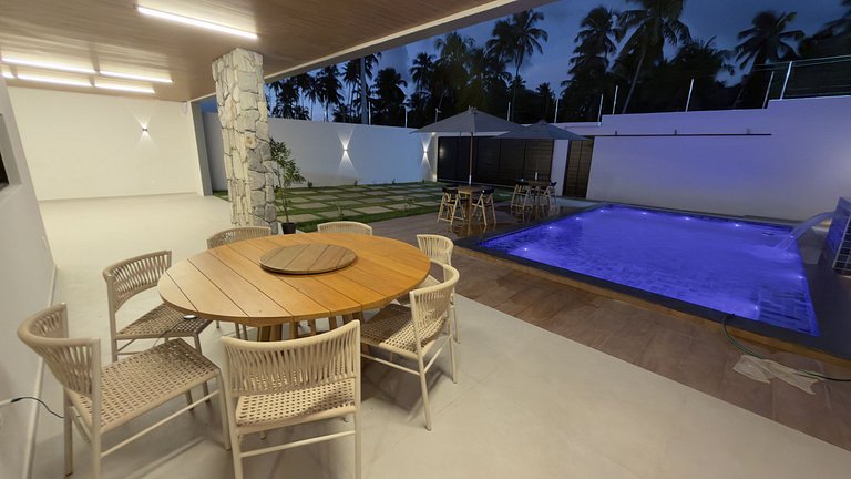 Casa-6 Qrts-Piscina em Porto de Pedras-SH144