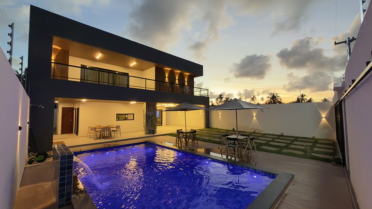 Casa-6 Qrts-Piscina em Porto de Pedras-SH144