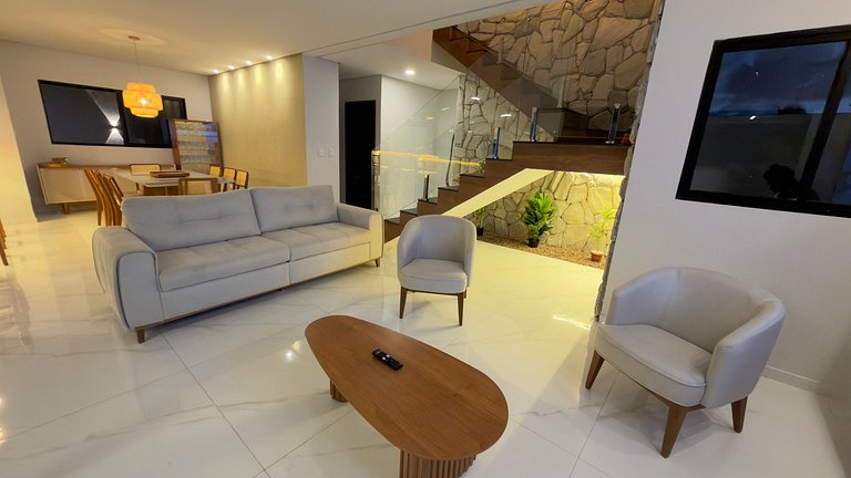 Casa-6 Qrts-Piscina em Porto de Pedras-SH144