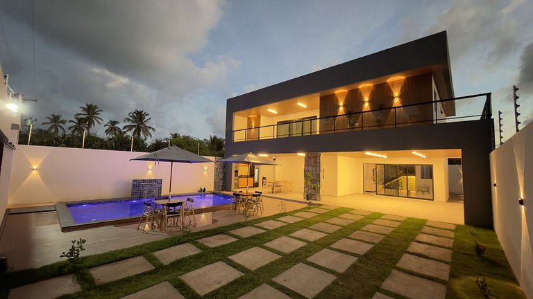 Casa-6 Qrts-Piscina em Porto de Pedras-SH144