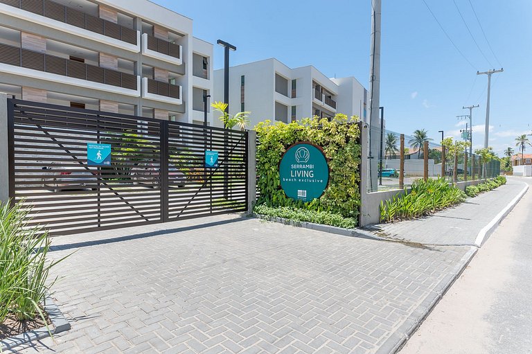 Apart Completo-2 suítes-Varanda c Vista Mar-SH143M