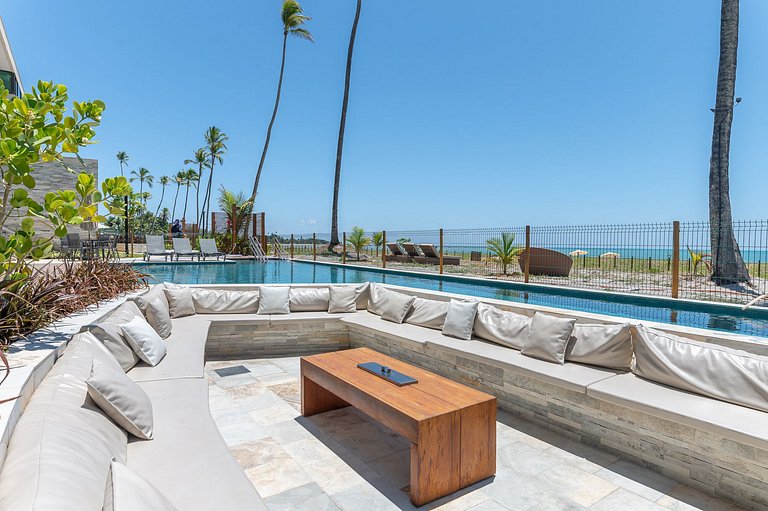 Apart Completo-2 suítes-Varanda c Vista Mar-SH143M