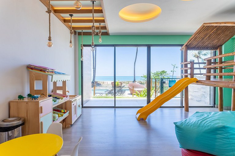 Apart Completo-2 suítes-Varanda c Vista Mar-SH143M