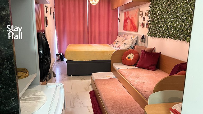 Flat 1 quarto em Porto de Galinhas - 146D