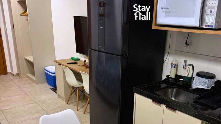 Flat 1 quarto no Max Carneiros-Pisc e Acad no Cond-SH149M