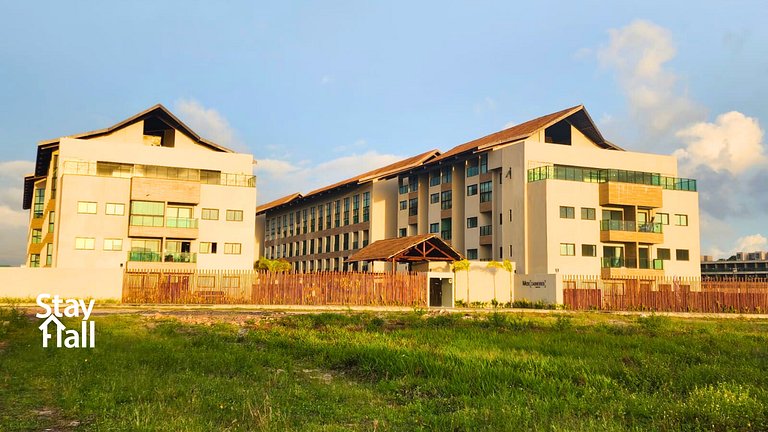 Flat 1 quarto no Max Carneiros-Pisc e Acad no Cond-SH149M