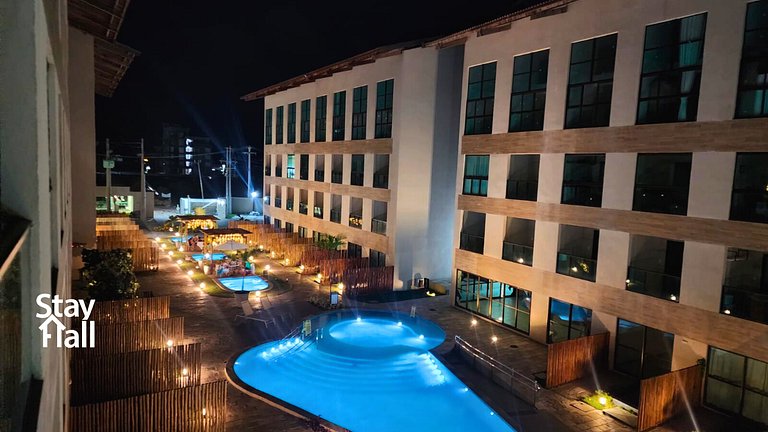 Flat 1 quarto no Max Carneiros-Pisc e Acad no Cond-SH149M