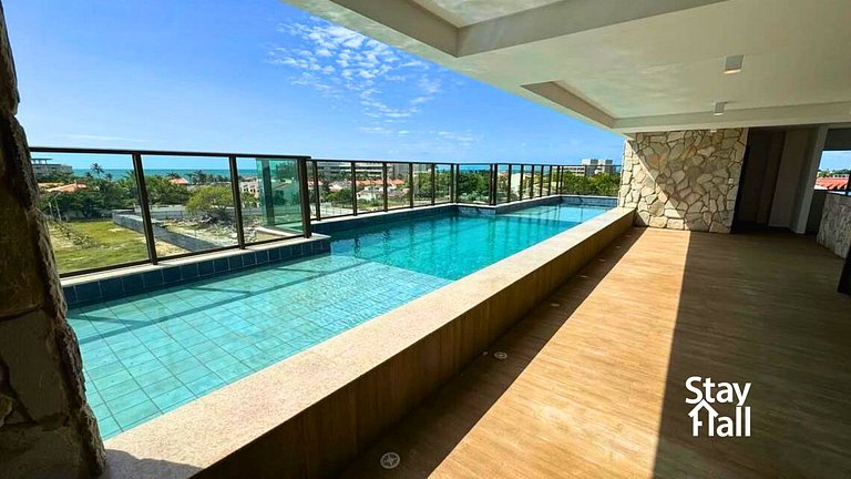 Flat 1 quarto no Max Carneiros-Pisc e Acad no Cond-SH149M