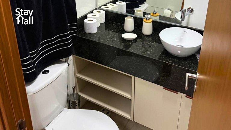 Flat 1 quarto no Max Carneiros-Pisc e Acad no Cond-SH149M