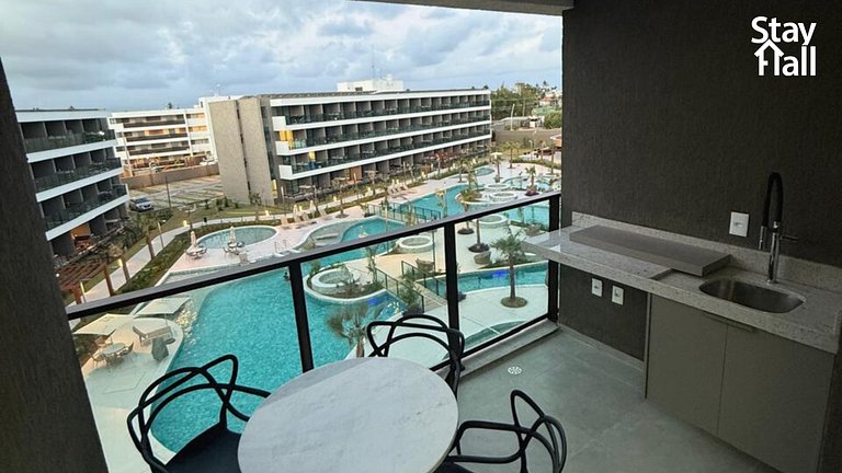 Flat 1 quarto em Muro Alto - SH150