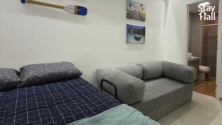 Flat 1 quarto em Muro Alto - SH150