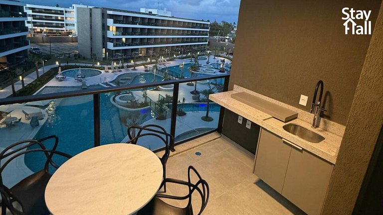 Flat 1 quarto em Muro Alto - SH150