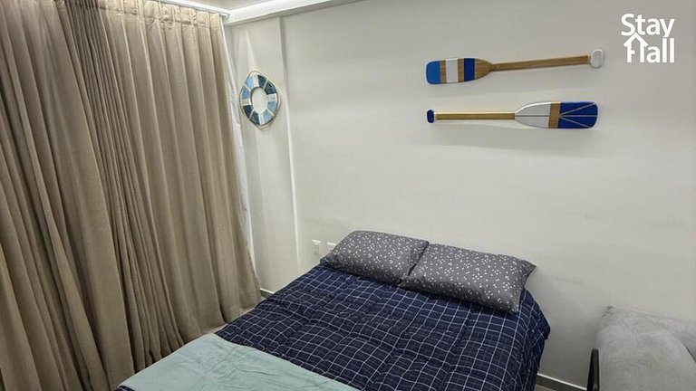 Flat 1 quarto em Muro Alto - SH150