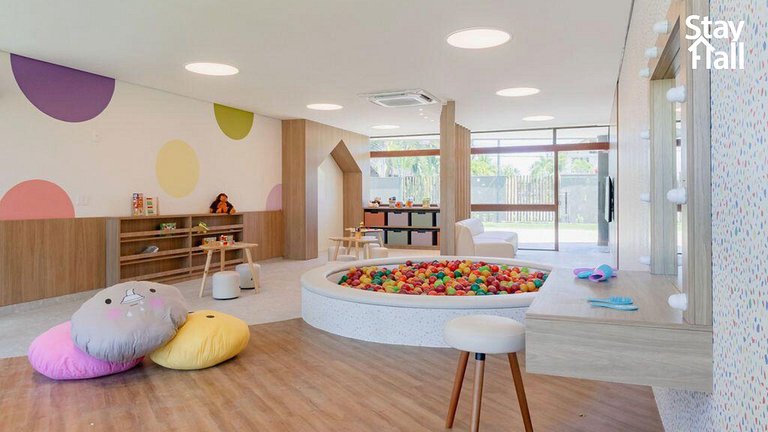 Flat 1 quarto em Muro Alto - SH150