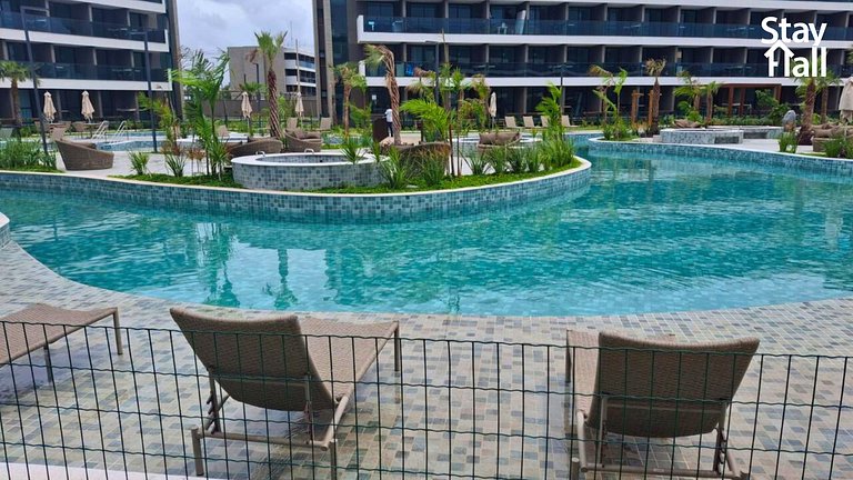 Flat 1 quarto em Muro Alto - SH150