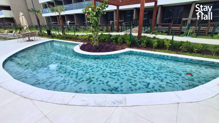 Flat 1 quarto em Muro Alto - SH150