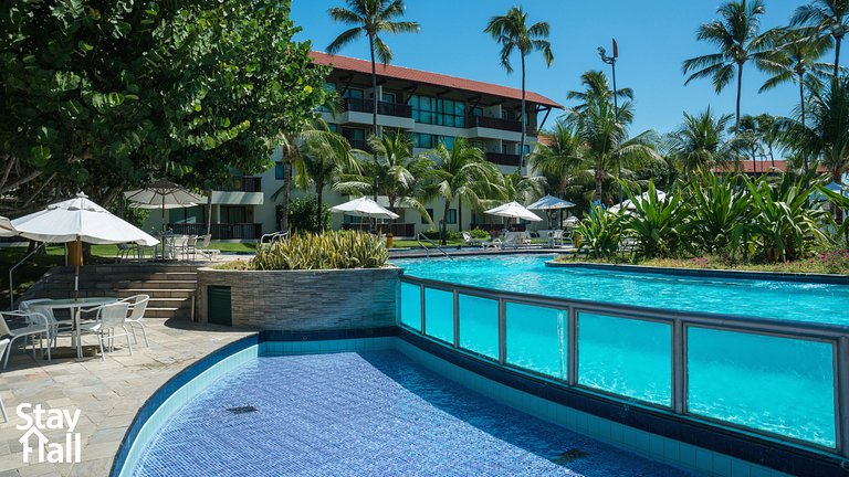 Equipped apartment in the Marulhos condominium-best beach in