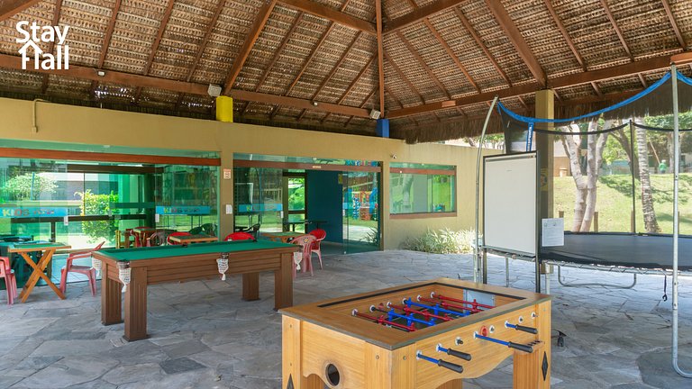 Equipped apartment in the Marulhos condominium-best beach in