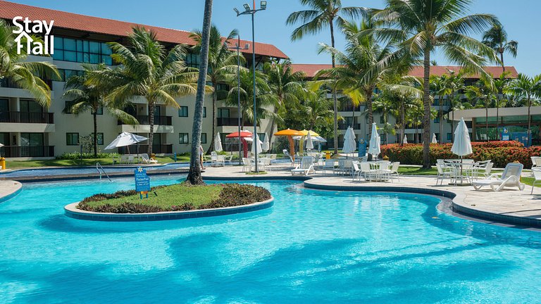 Equipped apartment in the Marulhos condominium-best beach in