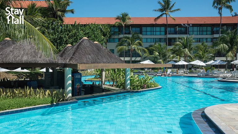 Equipped apartment in the Marulhos condominium-best beach in