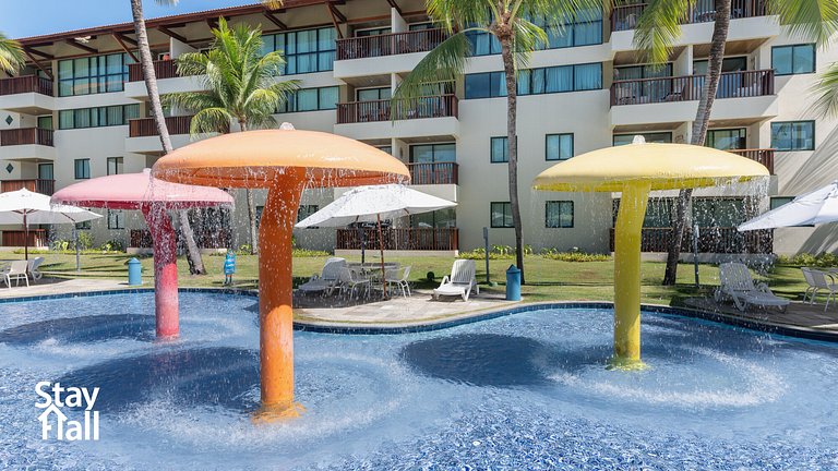 Equipped apartment in the Marulhos condominium-best beach in