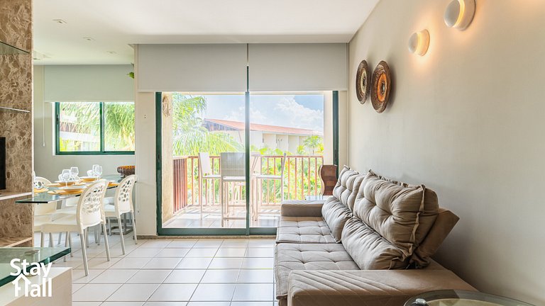 Equipped apartment in the Marulhos condominium-best beach in