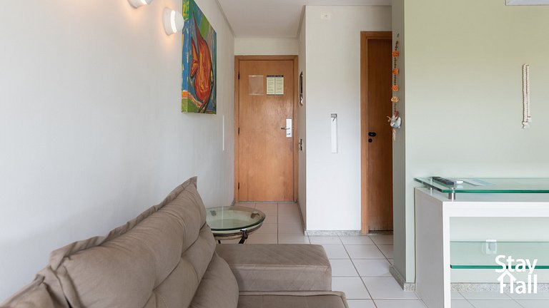 Apartamento equipado en el condominio Marulhos - la mejor pl