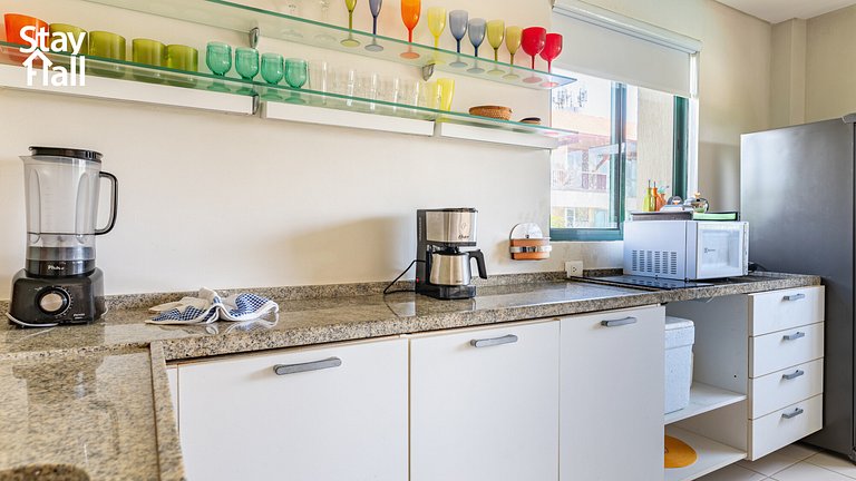 Apartamento equipado en el condominio Marulhos - la mejor pl