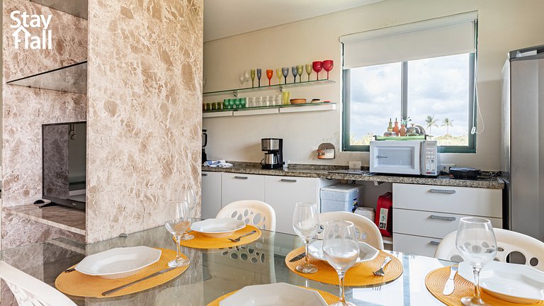 Apartamento equipado en el condominio Marulhos - la mejor pl