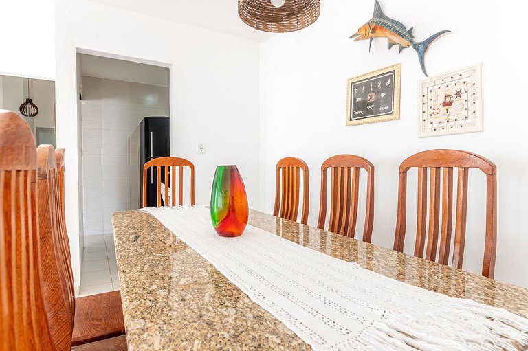 Bela Casa-3Qrts-Piscina Privada-120M da Praia-145M