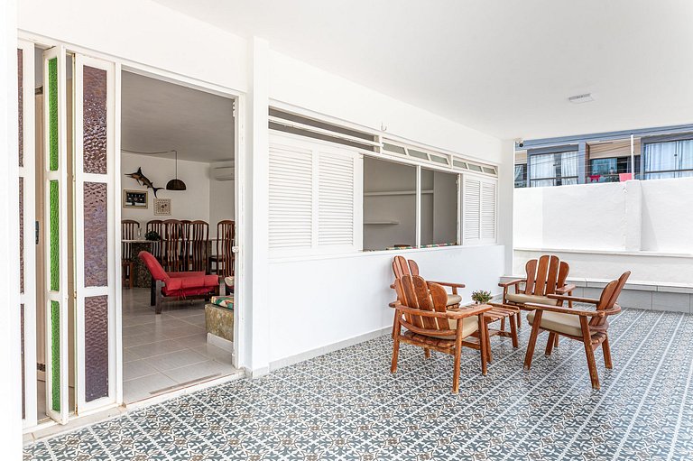 Bela Casa-3Qrts-Piscina Privada-120M da Praia-145M