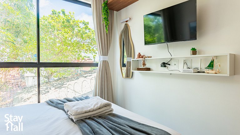 Flat 1 quarto conforto em Maracaípe - 153